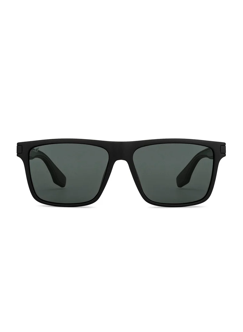 VINCENT CHASE Vincent Chase By Lenskart | Full Rim Square Branded Latest and Stylish Sunglasses | 100% UV Protected | Men &amp; Women | Large | VC S14457