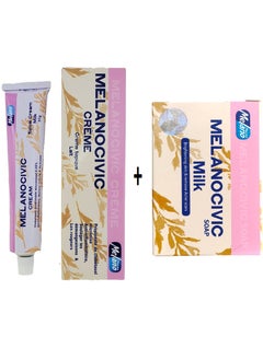 Melano Pharma Melano Civic Milk Cream for Skin Lightening 30 g And Melano Civic Milk Soap 100 g  - Image 1