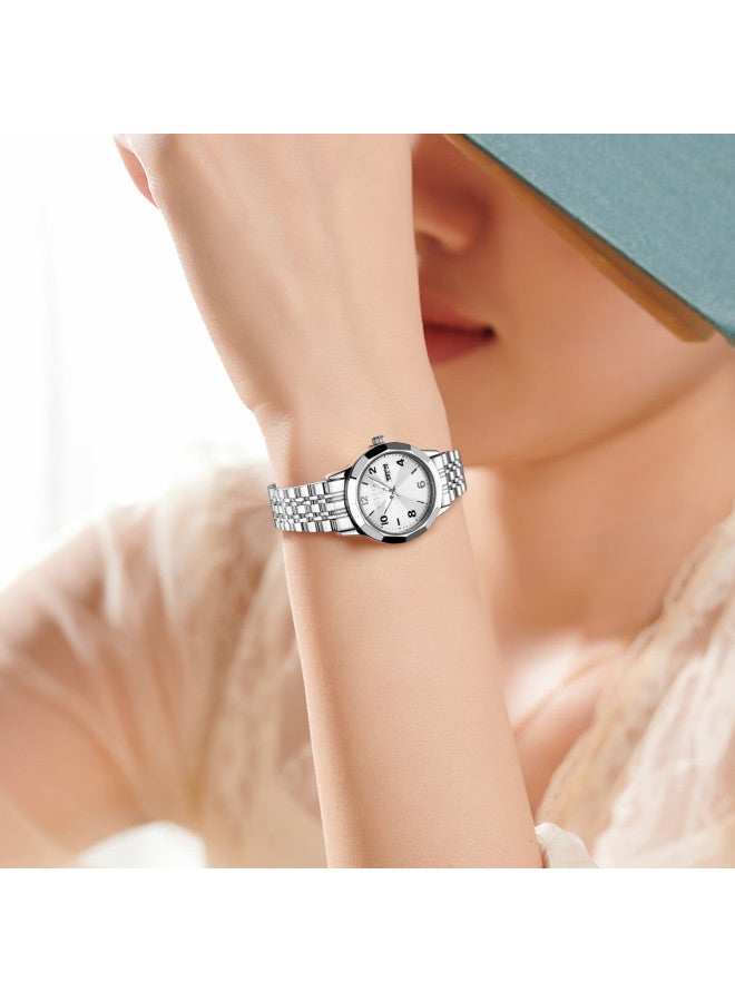 Julius Watch For Women, Amami Starry Sky, Gift For Wife Or Mother, Ladies Quartz Exam Watch, Silver, Ja-1471a - Image 3