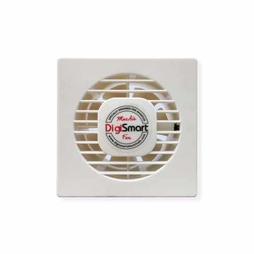 DIGISMART High Speed 150 MM Powerful Exhaust Fan, 1600 RPM High Air Delivery, Air Suction for Kitchen & Bathroom, Less Noise, Pure Copper Axial Fan, Clean Air, 22W Motors, 1 Year Warranty (Ivory) - Image 1