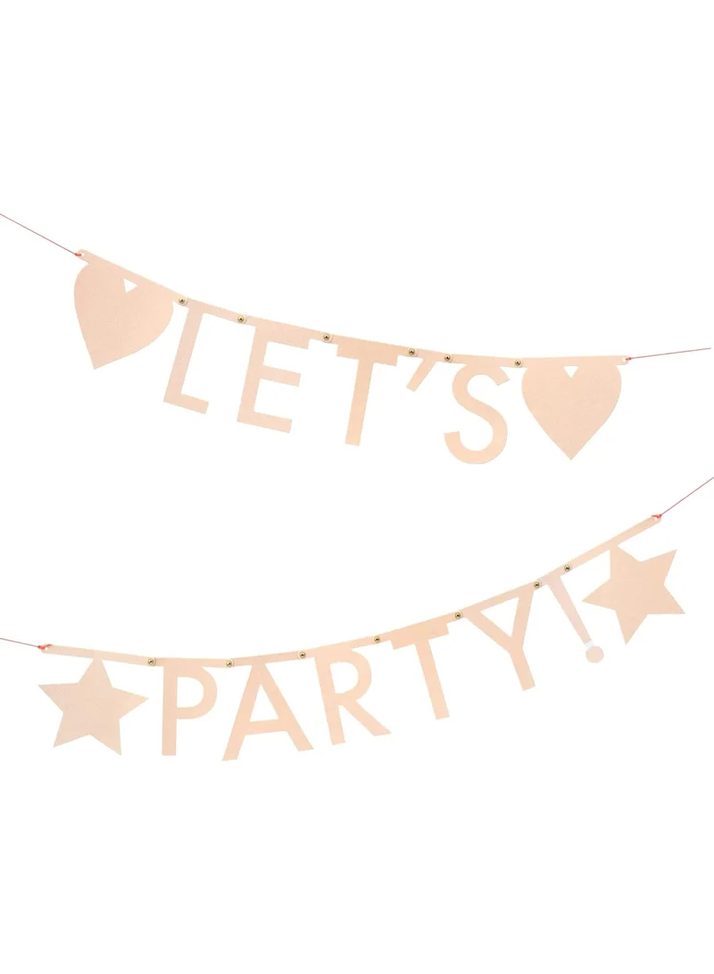 Meri Meri Pink Iridescent Glitter DIY