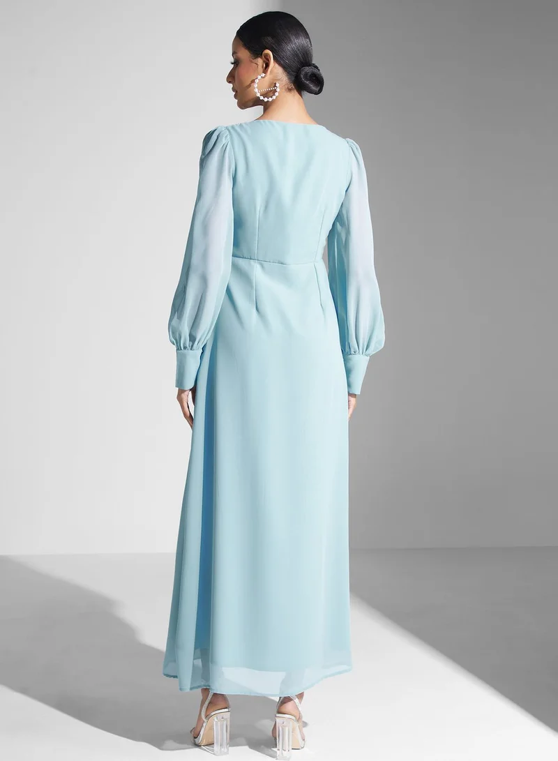Ella Limited Edition Sequin Bodice Maxi Dress