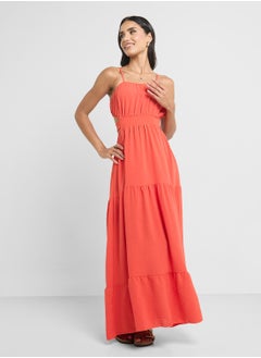 Ginger Strappy A Line Tiered Dress  - Image 1