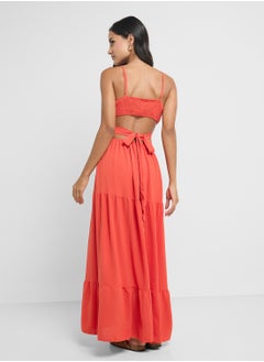 Ginger Strappy A Line Tiered Dress  - Image 2