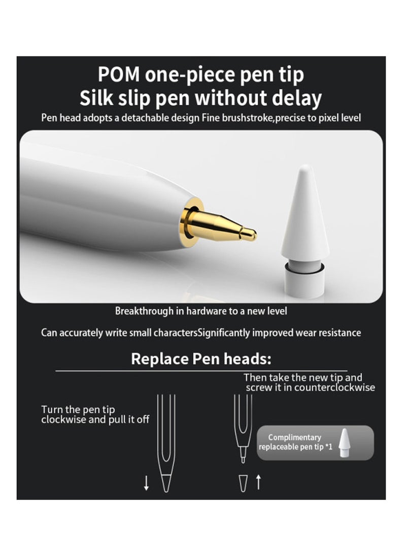 Yesido Yesido ST12 IPad Specific Capacitive Pen Aluminum Tablet Active Stylus Pen For Ipad - White  - Image 4