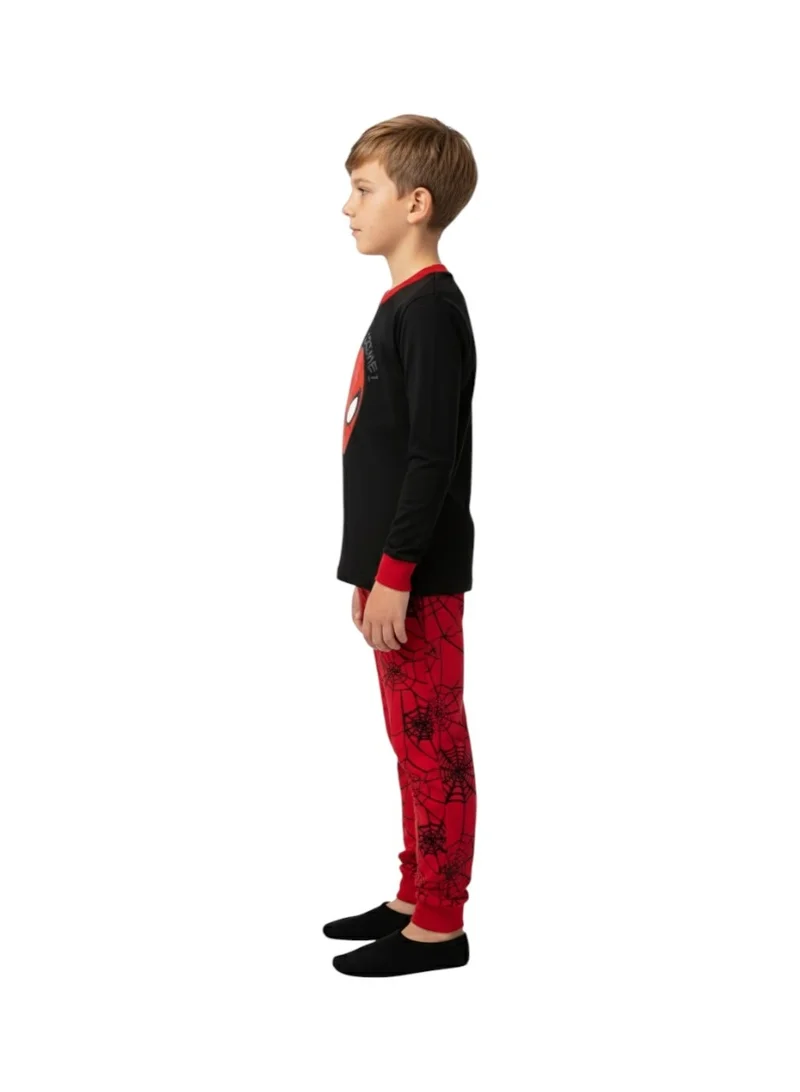 Bidani Boys' Spectacular Spidey Pajama Set- Long Sleeve