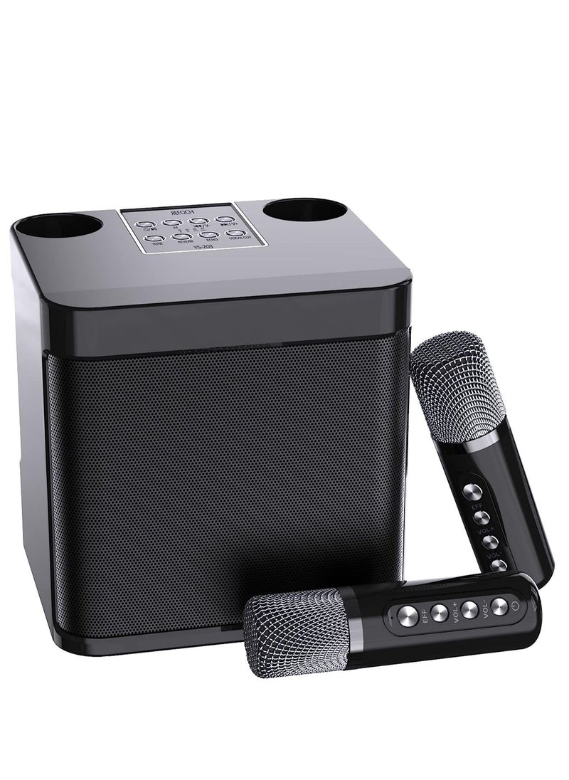 SDRD SU-YOSD YS-203 Wireless Karaoke Speaker With Two Wireless Microphones  - Image 1