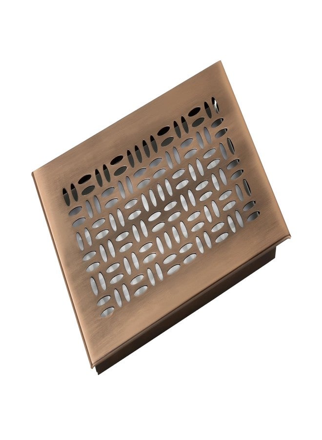 Nixnine Stainless Steel Ventilation Jali & Kitchen Jali Ventilator Grill (Rose Gold Antique, 100mm X 100mm x 2mm) (4x4 Inch) Pack of 2 - Image 3