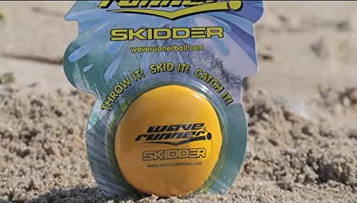 Wave Runner Water Bouncing Frisbee- Disc That Bounces, Skids, and Skips On Water | The Perfect Beach and Pool Toy (Color May Vary) (Single) - Image 2