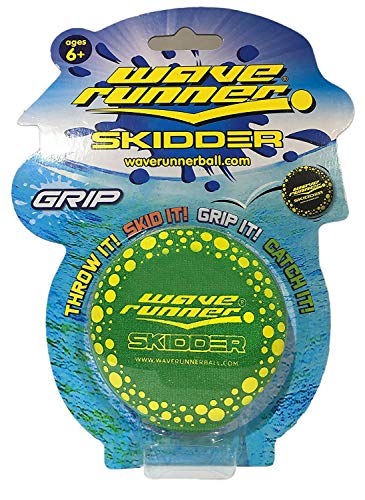Wave Runner Water Bouncing Frisbee- Disc That Bounces, Skids, and Skips On Water | The Perfect Beach and Pool Toy (Color May Vary) (Single) - Image 1