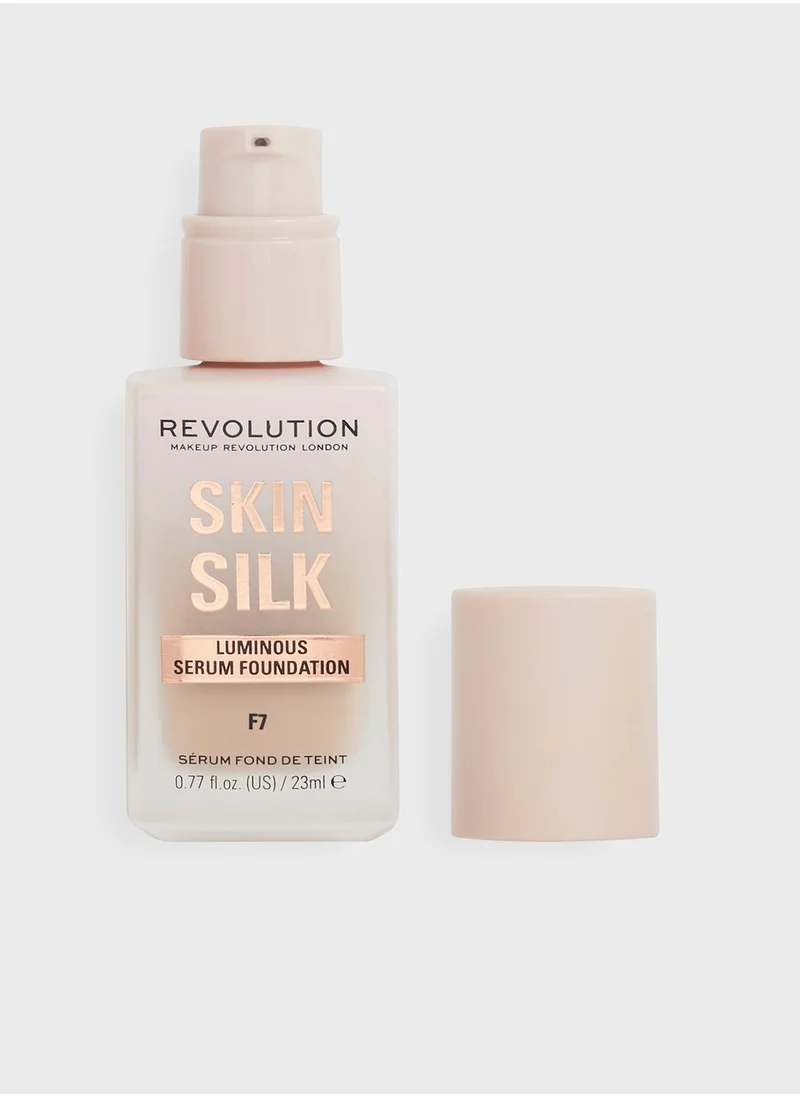 REVOLUTION Skin Silk Serum Foundation F7