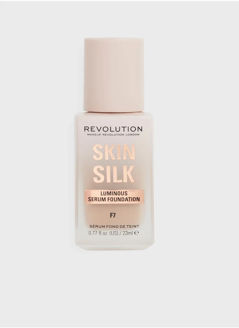 REVOLUTION Skin Silk Serum Foundation F7