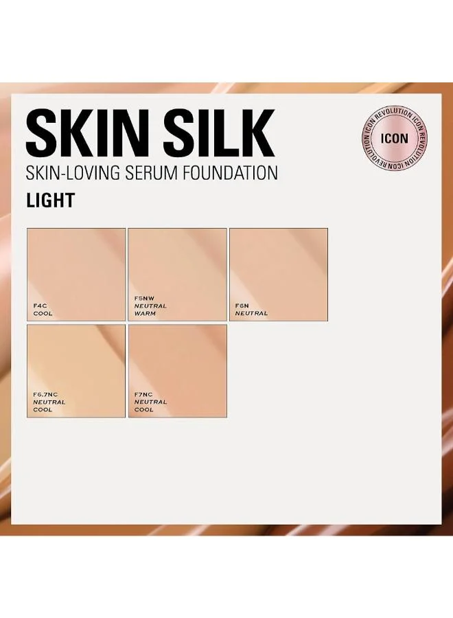 Revolution  Skin Silk Serum Foundation F7 for Women | Best Price UAE