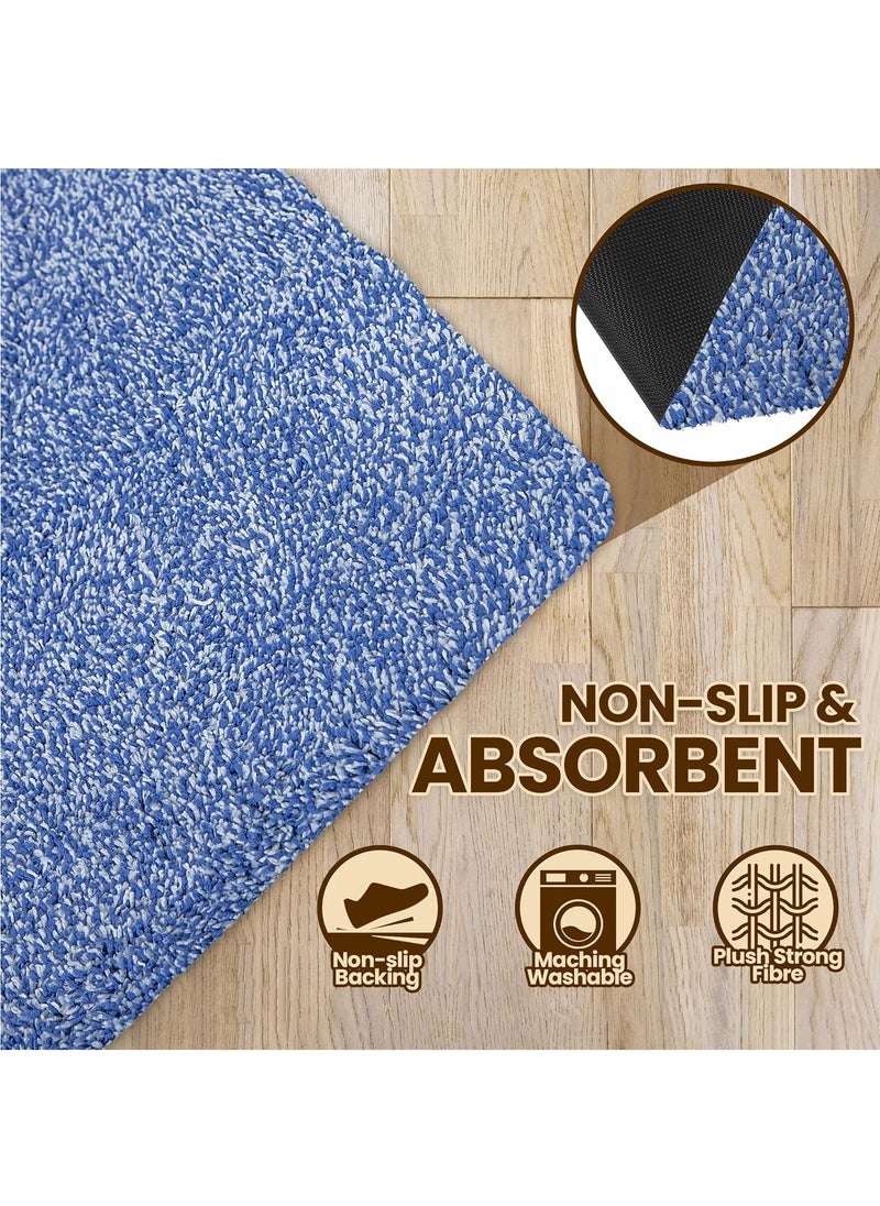 RATSAW Door Mat Indoor Entrance 40cm X 60cm Entryway Rugs Indoor Super Absorbent Washable Microfiber Rugs for Entryway Non Slip Door Mat Indoor Entrance Indoor Door Mat  - Image 5