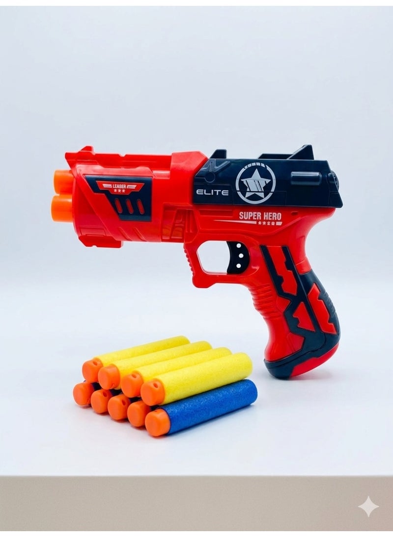 First Choice Soft Foam Projectile Shooting Gun for Kids - Exciting Sniper & Shooting Toys with Safe Multi-Colored Foam Projectiles, 1 Piece (Various Shapes & Designs)