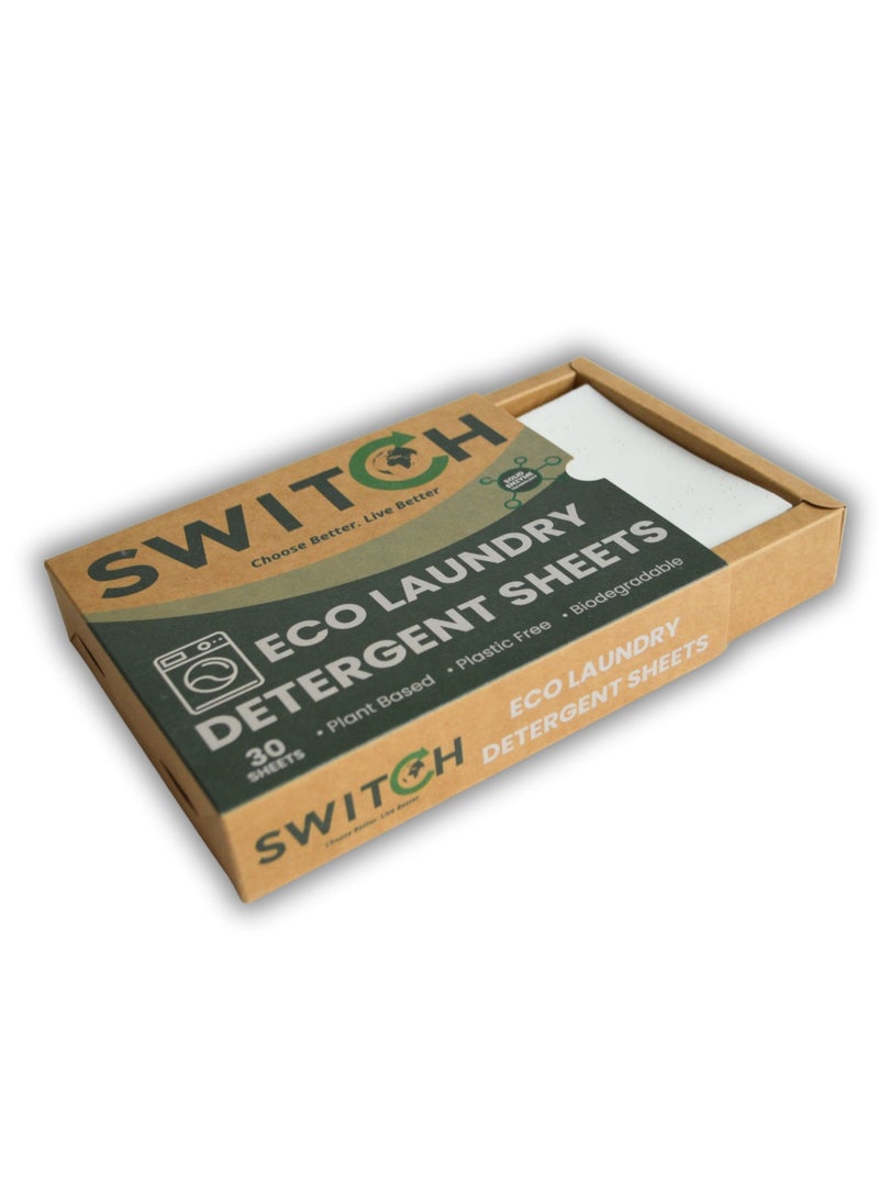 SWITCH by TRIIIO أوراق منظف الغسيل البيئية - Image 2