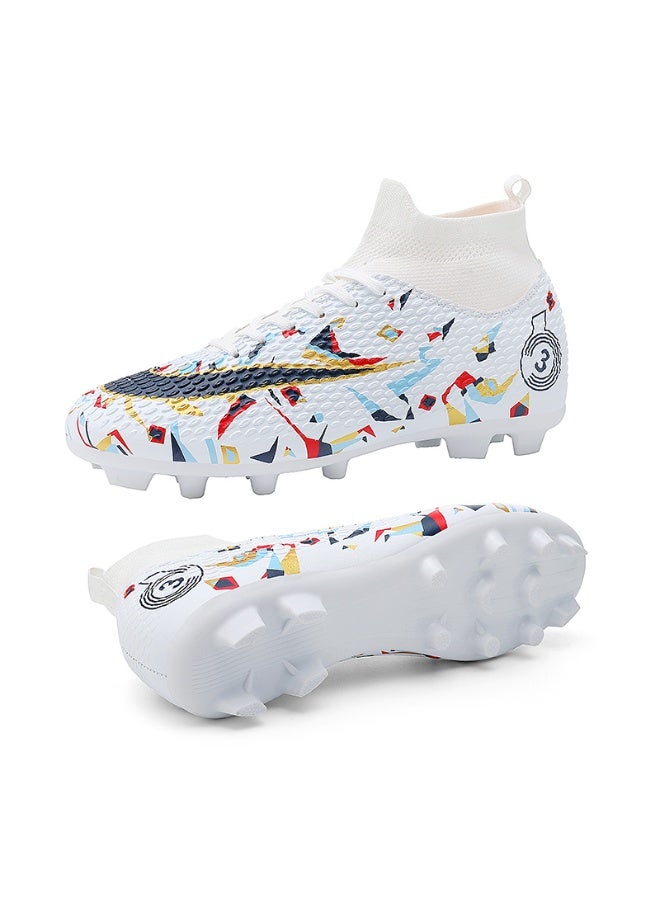 New Men Kids Soccer Shoes Cleats Football Boots Sports Large Size Long Studs Turf Shoes for Training Competition - Image 1