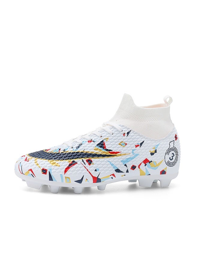 New Men Kids Soccer Shoes Cleats Football Boots Sports Large Size Long Studs Turf Shoes for Training Competition - Image 2