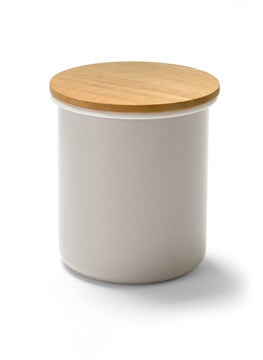 Tchibo Enamel Storage Container, Crream  - Image 2