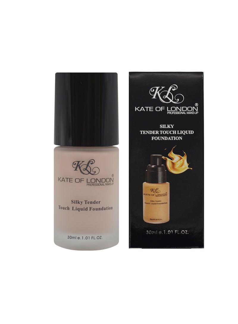 KATE OF LONDON أساس سائل لمسة حريرية ناعمة - Image 3