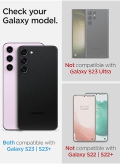 Spigen واقي شاشة عدسة الكاميرا Glastr Ez Fit Optik Pro لهاتف Samsung Galaxy S23 وGalaxy S23 Plus (عبوة من قطعتين) - أخضر  - Image 2