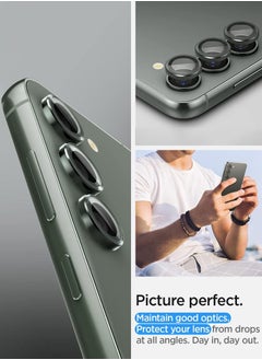Spigen واقي شاشة عدسة الكاميرا Glastr Ez Fit Optik Pro لهاتف Samsung Galaxy S23 وGalaxy S23 Plus (عبوة من قطعتين) - أخضر  - Image 4