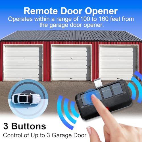 GIOATY Universal Garage Door Opener Keypads Remotes for Liftmaster Chamberlain Craftsman Wayne Dalton Openers Produced since 1993 Replaces 877878MAX 37797787766LM893LM G953EVP2 371373LM 971LM 973LM - Image 3