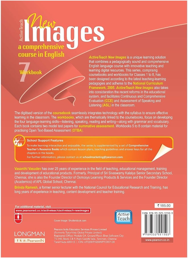 ActiveTeach New Images: Workbook 7 by Pearson for CBSE English Class 7