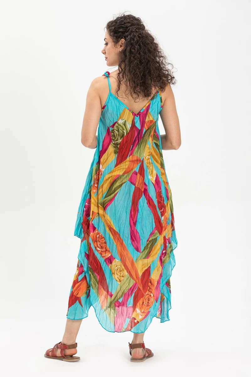 اليش شيل بيزي Floral Print Dress