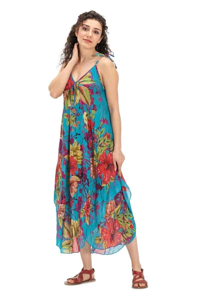 اليش شيل بيزي Floral Print Dress