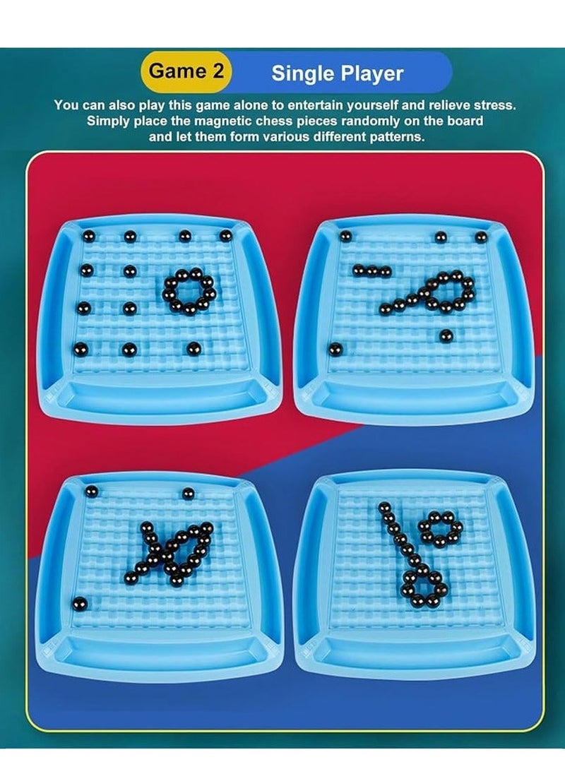 NIBEMINENT - Magnetic Battle Chess Enlightenment Parent Child Interaction Game Set Stones Parent-Child Interactive Desktop Toys - Image 1