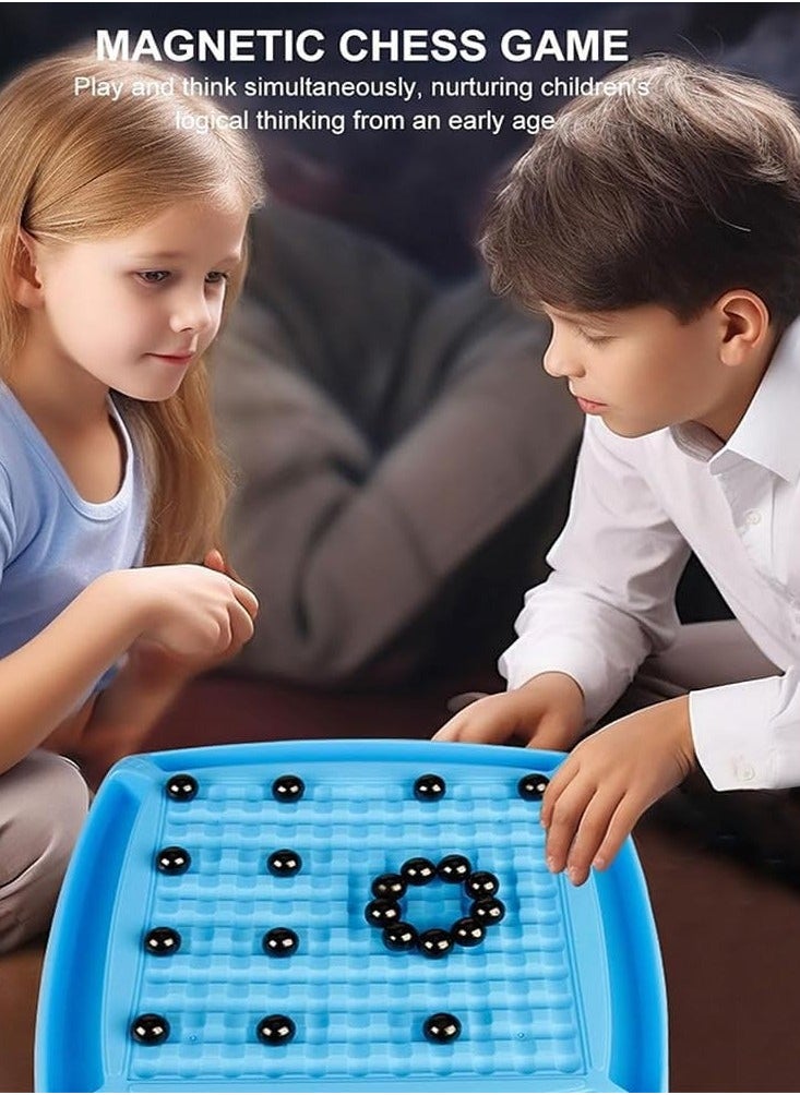 NIBEMINENT - Magnetic Battle Chess Enlightenment Parent Child Interaction Game Set Stones Parent-Child Interactive Desktop Toys - Image 1