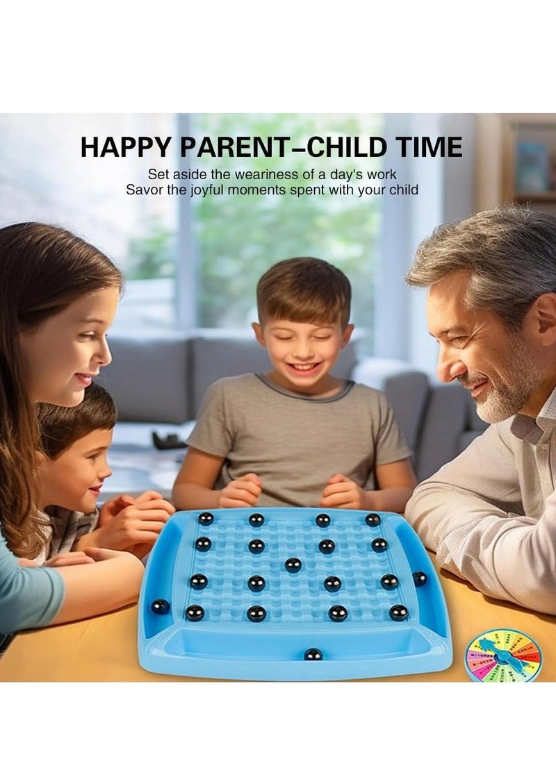 NIBEMINENT - Magnetic Battle Chess Enlightenment Parent Child Interaction Game Set Stones Parent-Child Interactive Desktop Toys - Image 1