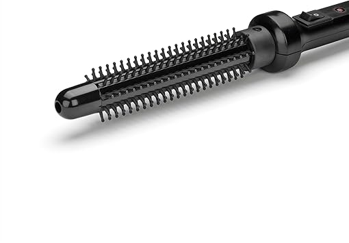 Tresemme فرشاة تسريح ساخنة رفيعة من تريسمي سيراميك سهلة التصفيف للشعر القصير خفيفة الوزن متعددة الجهد للسفر بقطر 19 مم لإضافة حجم للشعر ورفع الجذور - Image 3