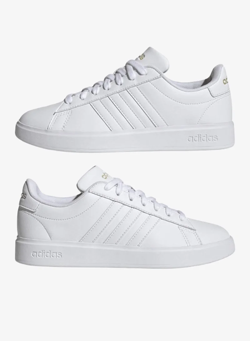 adidas جراند كورت 2.0 نسائي أبيض