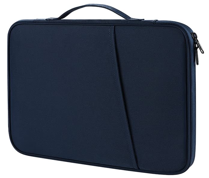 ProElite Nylon Tablet Sleeve Case Upto 11.5" for iPad 10.2/iPad 10.9/Pro 11/ iPad 9.7/Lenovo/Galaxy Tab A9 Plus/S7/S8/S9/Realme Pad 2/Honor Pad X9/Xiaomi Mi pad 7/Redmi Pad/Oneplus Pad Tablets, Blue - Image 1