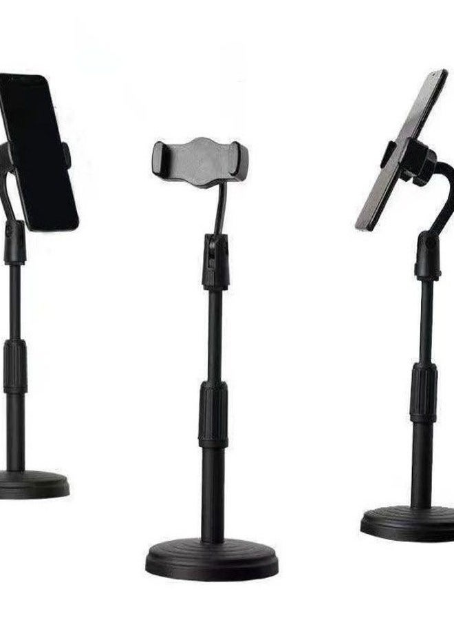 TIGER 360° Adjustable Vocal Microphone Stand for All Smartphones – Universal Smartphone Holder with Flexible Gooseneck, Rotatable Bracket for Optimal Angles, Sturdy Design for Recording, Streaming, and Video Calls – Black - Image 2
