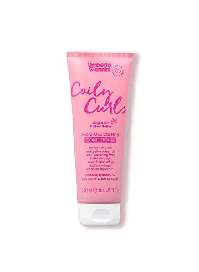 Umberto Giannini Coily Curls Conditioner Vegan & Cruelty Free Moisturizing Conditioner For Curly Hair - Image 2