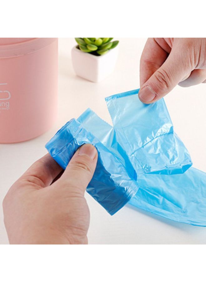 Disposable Small Garbage Trash Can Bag Blue 4 x x 4 x 9centimeter - Image 4