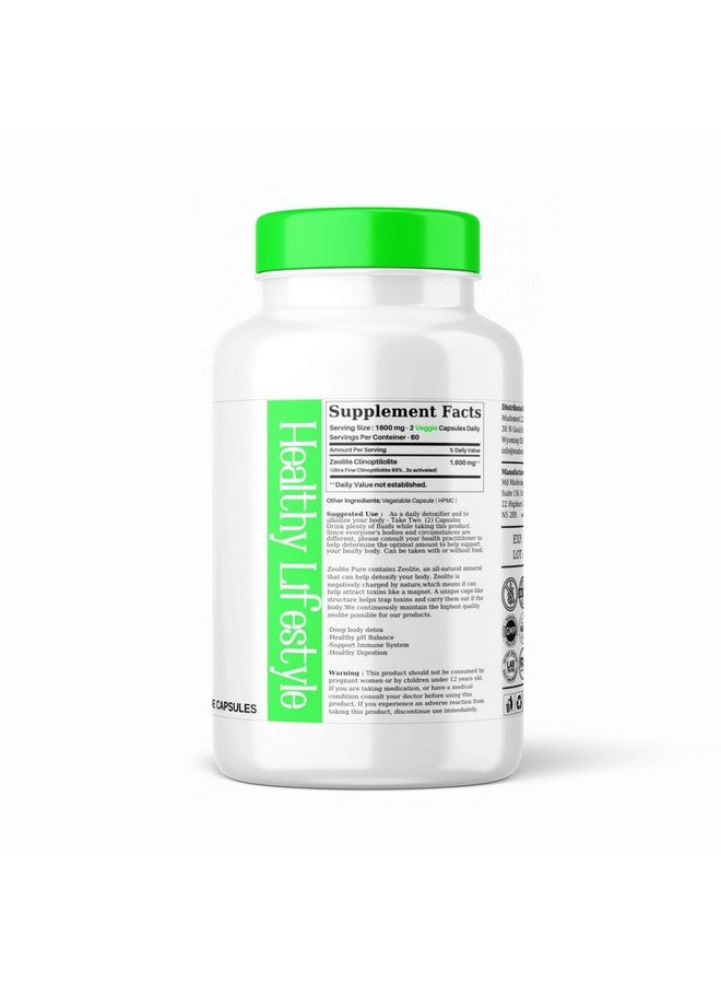 Generic aromel Zeolite Powder 120 Capsules | Detox | Clinoptilolite 95% | 3X Activated | Natural Mineral Dust Less-Than 1 µm  - Image 2