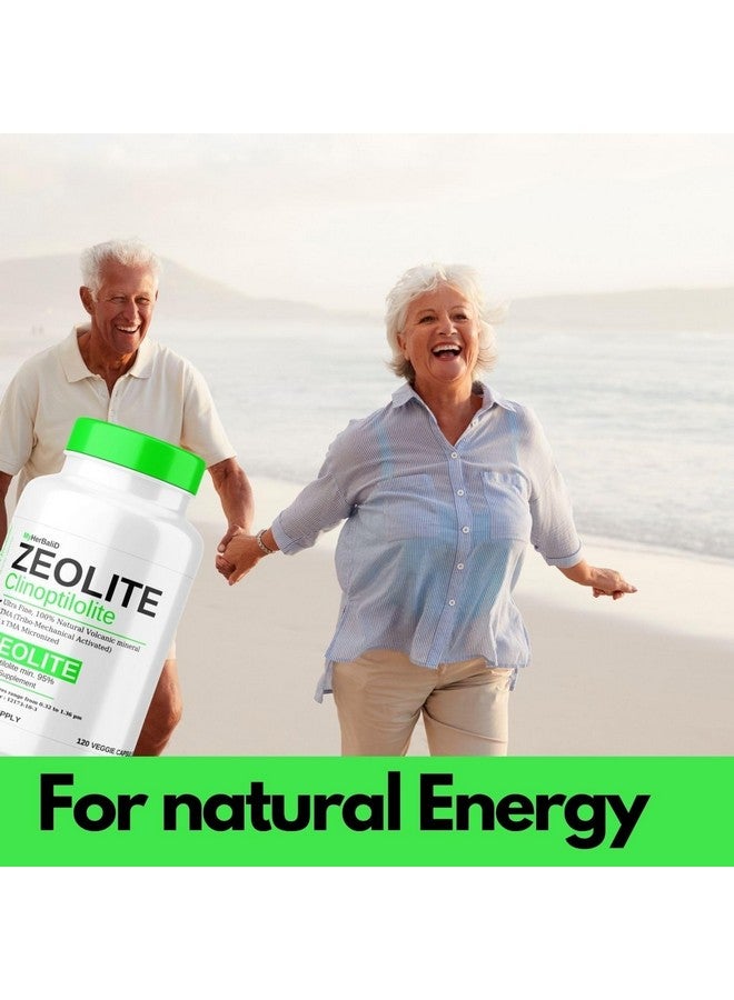 Generic aromel Zeolite Powder 120 Capsules | Detox | Clinoptilolite 95% | 3X Activated | Natural Mineral Dust Less-Than 1 µm  - Image 5