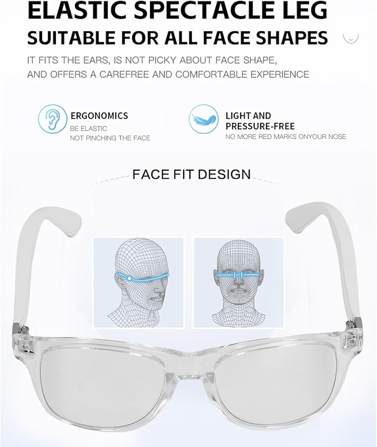 نظارات الموسيقى المفتوحة للأذن من Aramox للنساء للقيادة والصيد والتحكم الصوتي الذكي وتشغيل لمدة 7 ساعات - Image 4