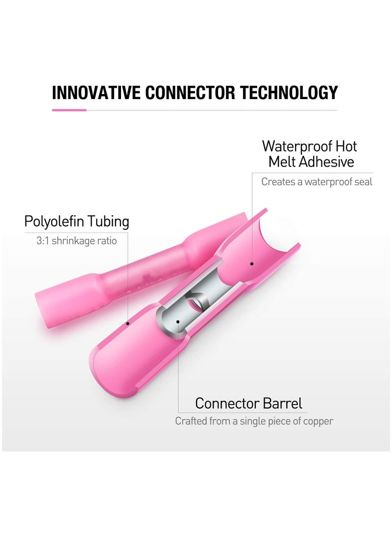 270 قطعة موصلات أسلاك قابلة للتقلص بالحرارة مقاومة للماء لمجموعة السيارات والبحرية، وصلات، حلقات، خطاطيف، ووصلات طرفية. - Image 1