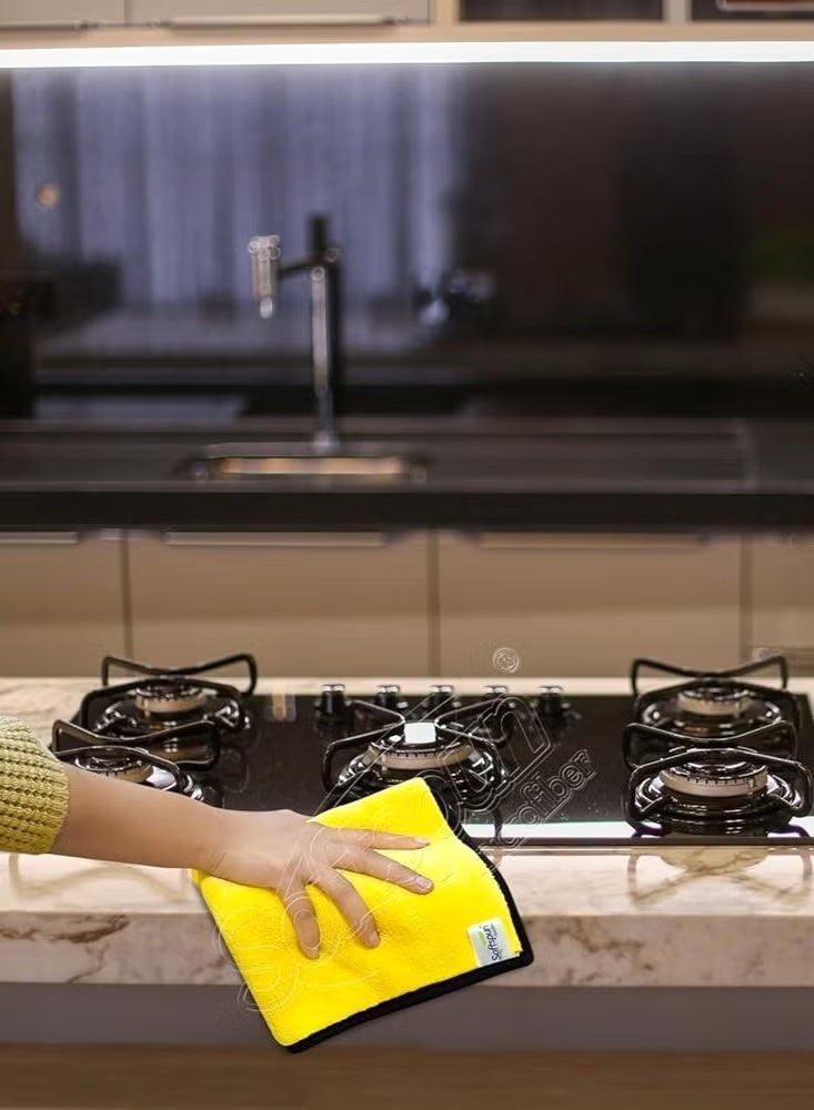 Highly absorbent multi-purpose cleaning towel for car and kitchen - Image 3