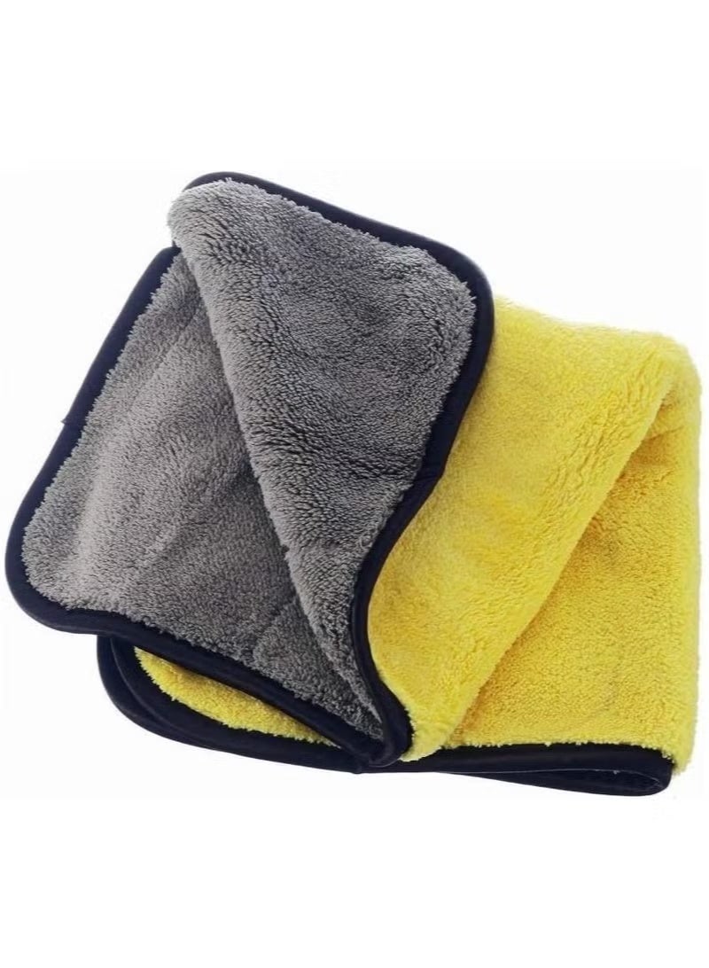 Highly absorbent multi-purpose cleaning towel for car and kitchen - Image 1