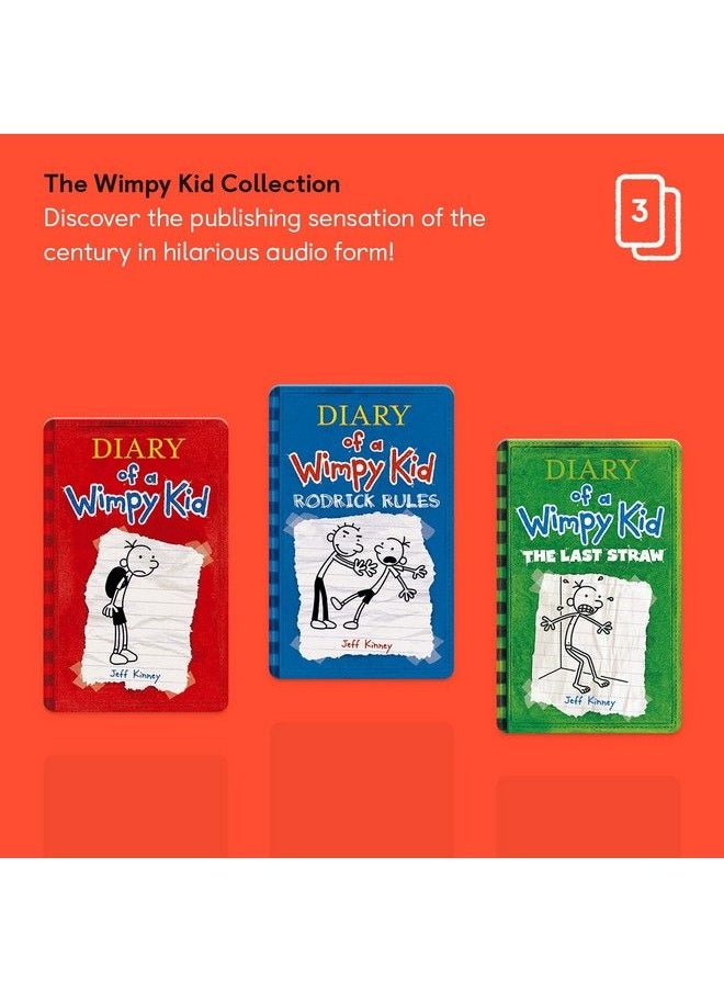 YOTO - Yoto Diary Of A Wimpy Kid Collection By Jeff Kinney 3 Kids Audiobook Cards For Use Player & Yoto Mini Bluetooth Speaker Fun Educational Daytime & Bedtime Stories For Children Ages 7+ - Image 1