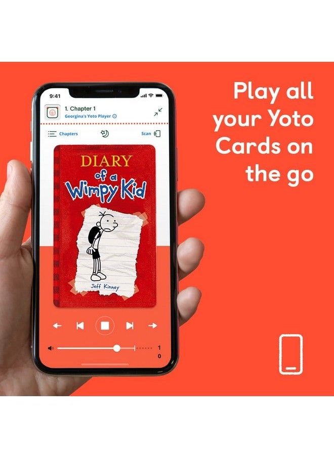 YOTO - Yoto Diary Of A Wimpy Kid Collection By Jeff Kinney 3 Kids Audiobook Cards For Use Player & Yoto Mini Bluetooth Speaker Fun Educational Daytime & Bedtime Stories For Children Ages 7+ - Image 1
