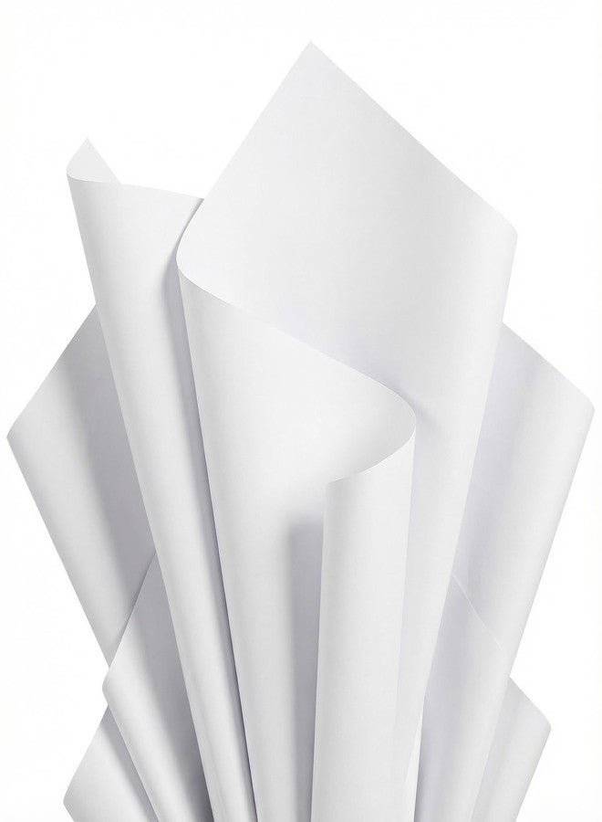 Ueerdand White Tissue Paper for Gift Bags 36 Sheets 20 x 20 Inches - Recyclable Wrapping Paper for Weddings, Birthdays, Party & Festival Decorations DIY Craft Supplies - Image 1