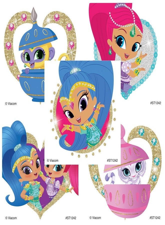SmileMakers Shimmer & Shine Glitter Stickers - Prizes and Giveaways - 50 per Pack - Image 1