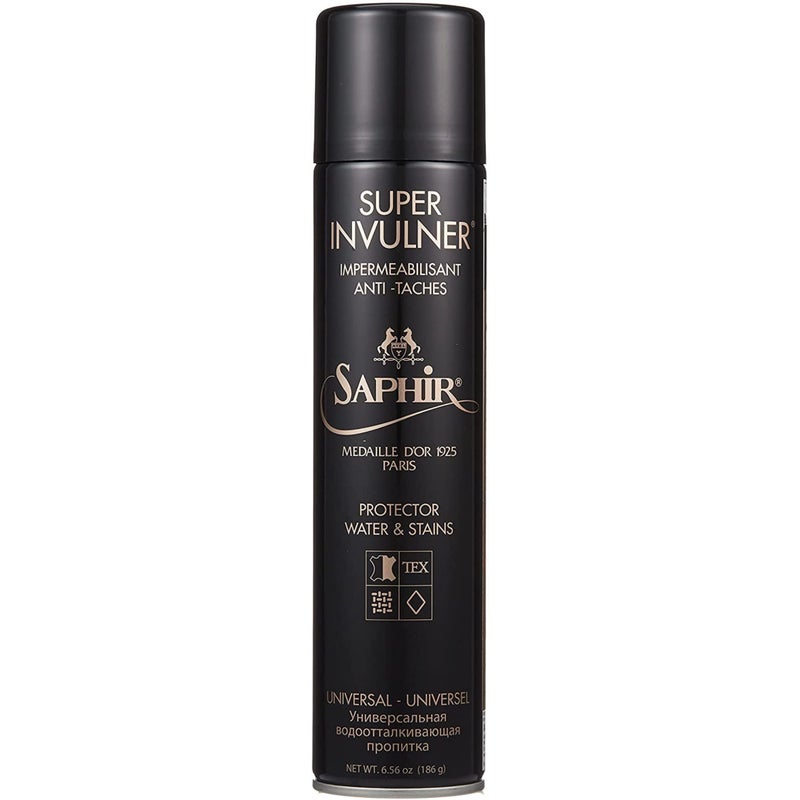 SAPHIR Medaille dâ€™Or Super Invulner â€“ Waterproof Spray for All Leather Shoes & Boots, Shoe Protector Spray â€“ Neutral - Image 1